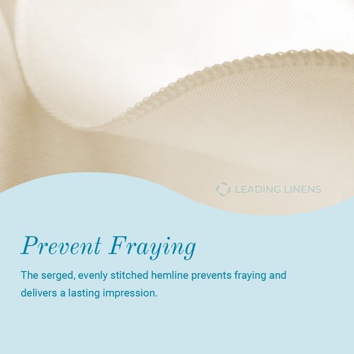 5 pc 70" Round Cloth Fabric Linen Tablecloth - Ivory - Wedding Restaurant zu - Picture 4 of 8