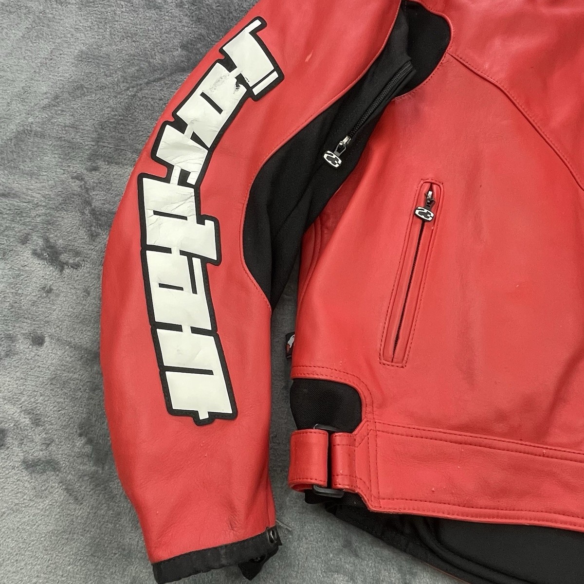 Micheal Jordan Motor Sports Leather Joe Rocket Motorcycle