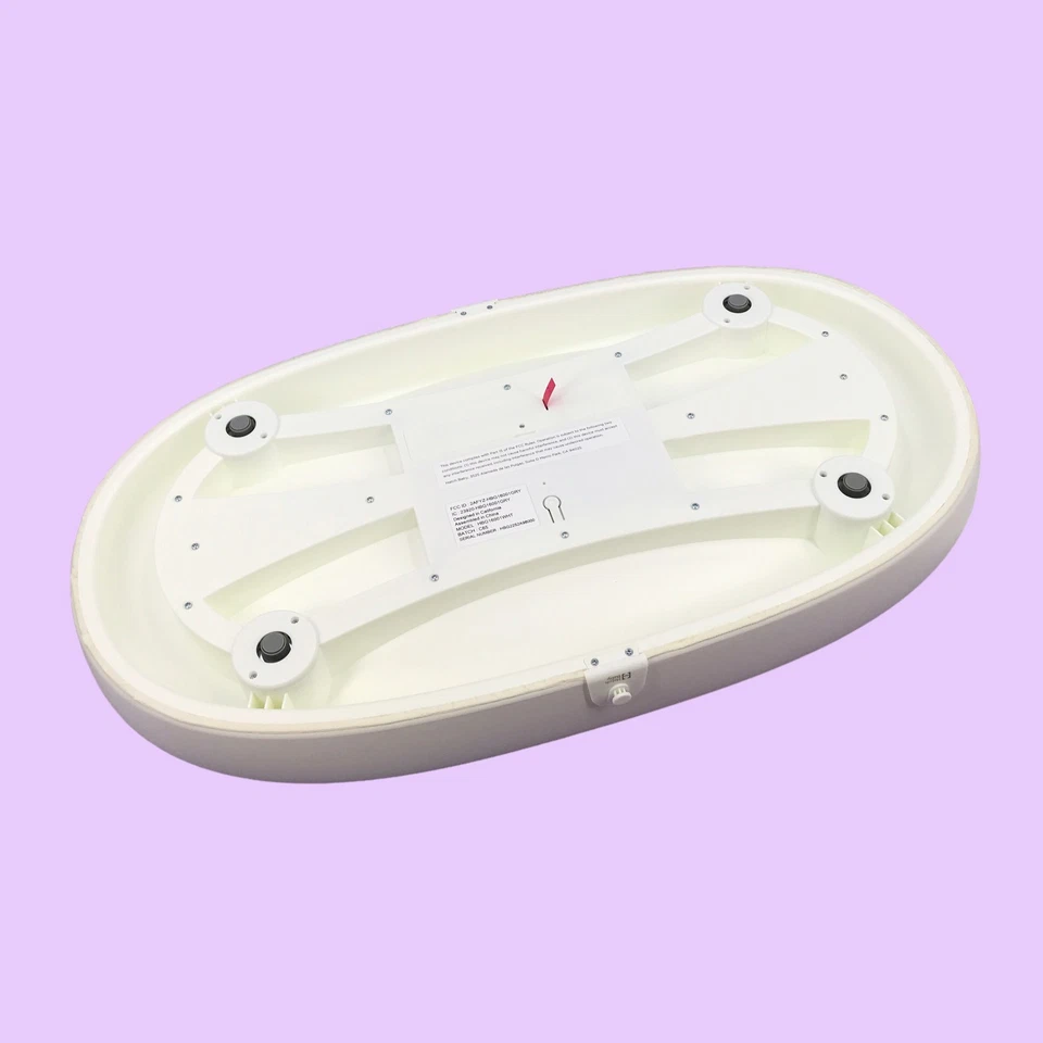 Cambiador de pañales inteligente Hatch Baby Grow y escala HBG16001WHT #NO7023 Foto 4 de 4