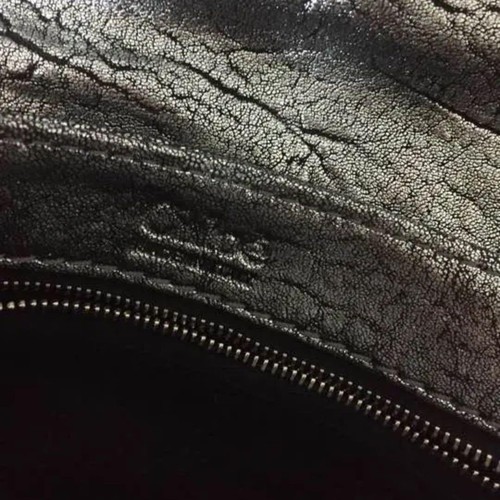 Bolso de cuero Chloe Paddington con candado plateado x negro - Imagen 2 de 4