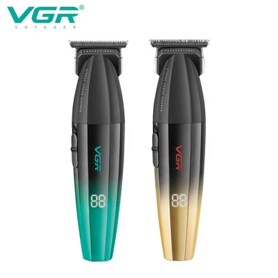 VGR 906 Tagliacapelli Rifinitore Uomo Elettrico Professionale Rasoio Senza Fili
