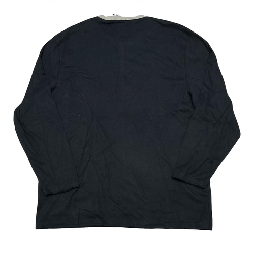 Marithe Francois Girbaud Shirt Men 3XL Black Split Box Long Sleeve Deadstock Y2K - Picture 6 of 9