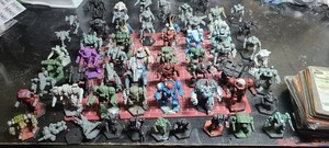 Battletech Mech + Miscellanious Cards Mega LOT