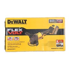 DEWALT DCG418X1 FLEXVOLT 60V MAX 4.5 to 6-inch Cordless Brushless Angle Grinder