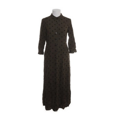 Mango Basics, Blusenkleid, Größe: L, Grün/Schwarz, Gepunktet, Damen #wFp