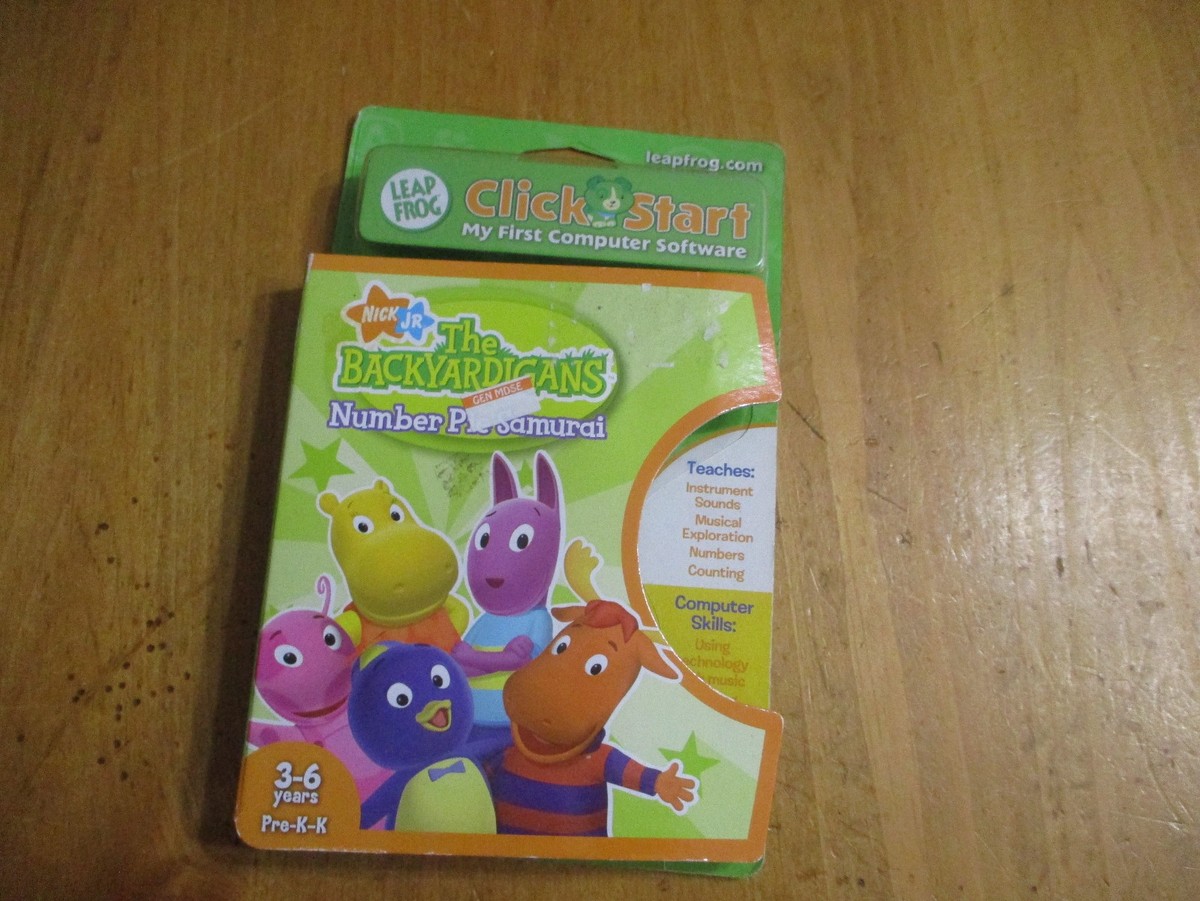 LeapFrog ClickStart Educational Software Backyardigans Number Pie