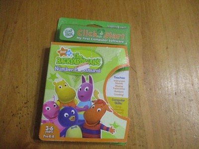Leap Frog Click Start - the Backyardigans Number Pie Samurai - NEW Factory Seal