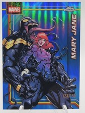 2026 Topps Chrome Marvel Comics #136 Mary Jane Blue Refractor /150