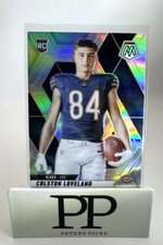 2025 Panini Mosaic COLSTON LOVELAND #275 Silver Prizm (RC) Variation Bears NFL