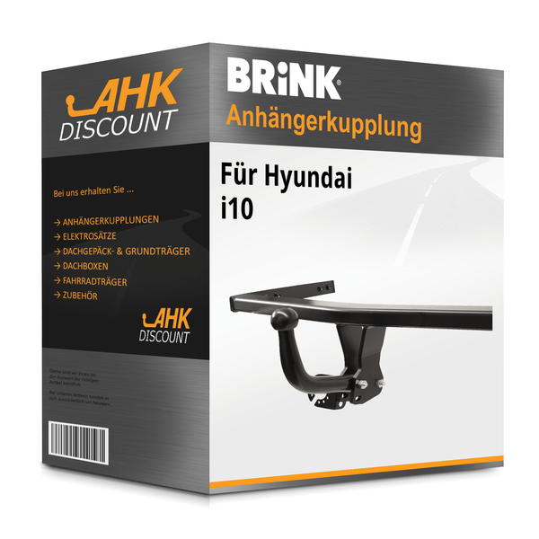 für Hyundai I10 09.2019-Jetzt Brink AnhäNgerkupplung Starr NEU-image