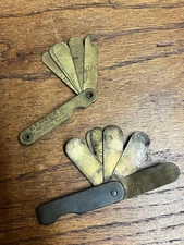 Vintage S.S. Kresge Co. Mechanics Thickness Gauge Tool Lot (2)