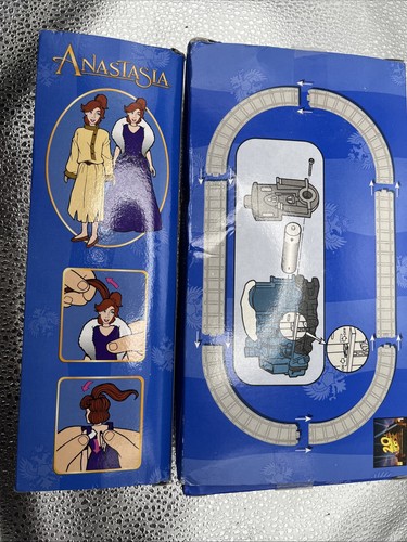 2 Large Anastasia Burger King Kids Club Anastasia 1997 Toys Unopened Train Doll - Picture 4 of 6