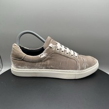 Rebecca Minkoff Michelle Gray Velvet Lace Up Sneakers Women 7.5