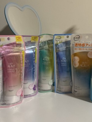 Rohto Skin Aqua Tone Up UV Essence 80g LSF50+ PA++++ Sonnencreme