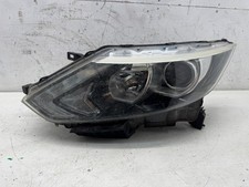 NISSAN QASHQAI J11 2014-18 PASSENGER LEFT HALOGEN+LED DRL HEADLIGHT 100-18014
