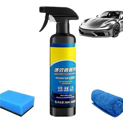 Car Coating Spray, Sopami Waterproof Layer Quick Effect Stains Agent 500ml