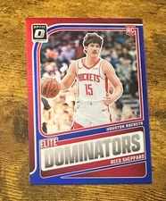 2024-25 Donruss Optic Elite Dominators Blue #5 Reed Sheppard /49 RC #X15052