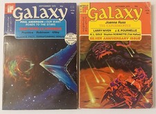 Galaxy Science Fiction Magazine Sept Oct 1975 Lot Vintage Sci-Fi