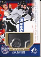 2014/15 SP Game Used SS-KC Kyle Clifford Stadium Series Material Patch Insert