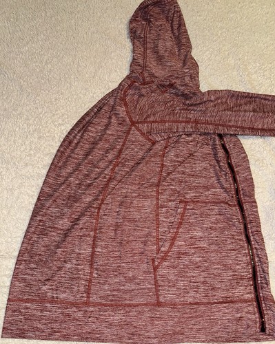 Lucky Brand Pullover Erwachsene Große L Rot Hoodie Grey Label Full Zip Jacke Herren - Bild 14 von 15