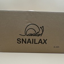 Snailax SL-665 Shiatsu Percussion Heated Neck Shoulder Massager Black Gray