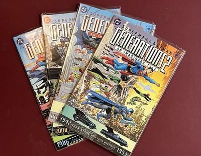 Superman And Batman Generations Vol. 1 & 2 (8 Books) John Byrne DC Comics NM
