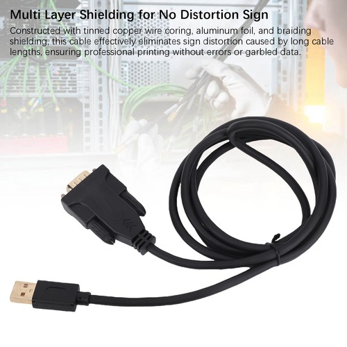 USB 2.0 to RS232 DB9 Male Head Serial Cable For Wins 10 8 USB to RS232 Cable Set - Picture 7 of 12