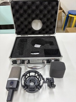 AKG C214 professionelles Kondensatormikrofon funktioniert getestet gebraucht