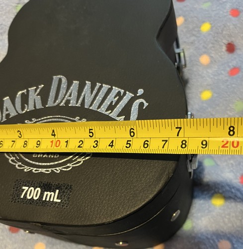 Rare Whisky Jack Daniels Old No 7 Ltd Edition Collectable Leather Guitar Case - Picture 8 of 11