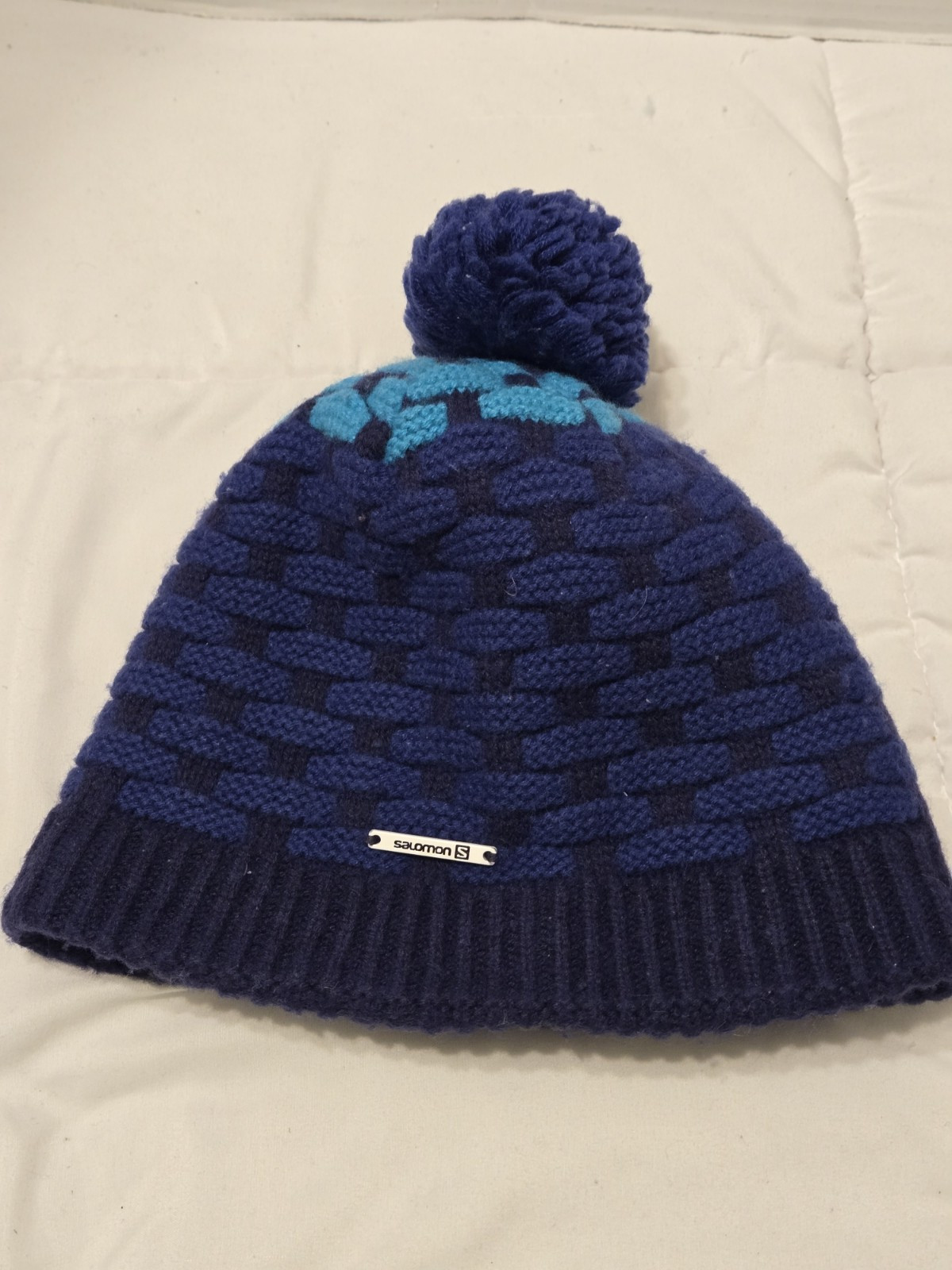 Salomon Cappello a Maglia Beanie Pom Pom Cappello Bobble Viaggio Caldo Vacanze Inverno