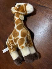 Miyoni Aurora Giraffe Plush New W Tags 9" Tall Adorable Stuffed Animal