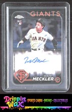 🔥Wade Meckler 2024 Topps Chrome Update Autographs Auto #AC-WM SKU16-3🔥