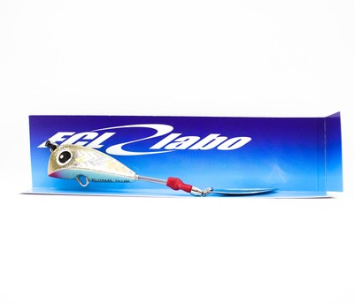 Sale FCL Labo Spinner Tail Jig Kujira 45 Grams Sinking Lure Silver (1101)