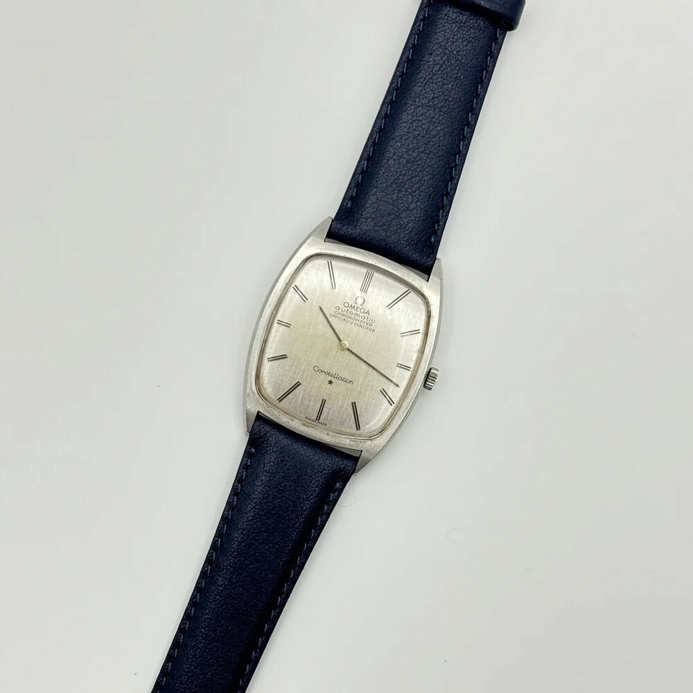 Vintage 1969 OMEGA Constellation Chronometer Automatic Men's Tonneau Watch