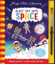 Blast Off Into - Space by Lisa Regan Hardcover Book
