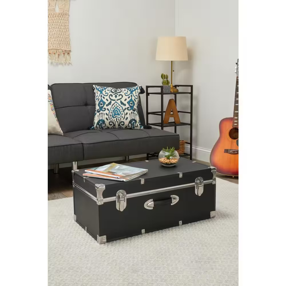 Seward Basic 32 In. X 13.25 In. X 17.75 In. Trunk, Black