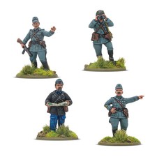 Italian platoon commanders Bolt Action Warlord