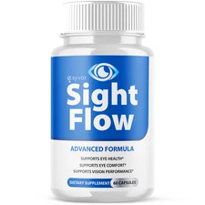 (1 Pack) Sight Flow Support Healthy Eye Vision & Function SightFlow 60 Capsules