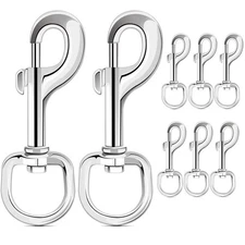 ERKOON Extra Large 4.23 Inch Swivel Eye Bolt Snap Hooks 220Lbs Load Capacity ...