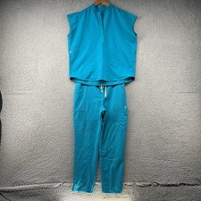 Figs Scrub Set Mens Medium Bottom Top Technical Collection Sleeveless Medical