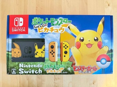 Nintendo Switch ピカブイバージョンセット 動作品 HAC-001 Nintendo Switch HAC-001 Pikachu & Eevee Edition with Pokémon