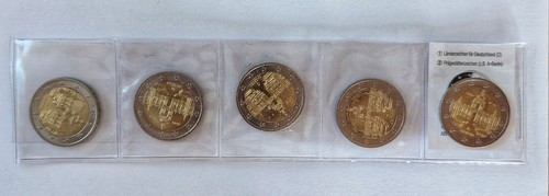 2-Euro-Gedenkmünzen "Dresdner Zwinger", 2016 (ADFGJ) - Bild 2 von 2