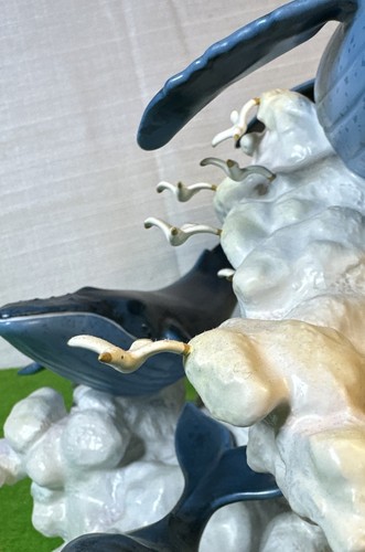 WDCC Disney Classics Fantasia Whales "Soaring in the Clouds" 2000 LTD Ed w/ COA - Picture 9 of 20