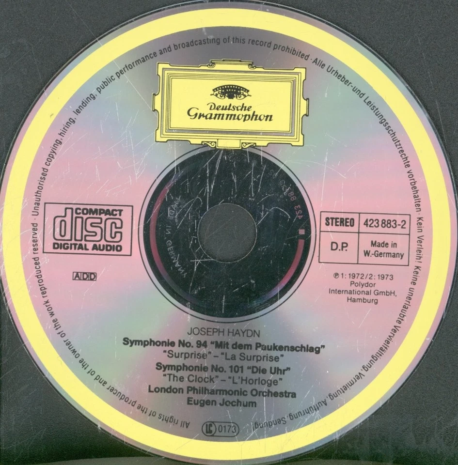 4238832 Eugen Jochum / London Philharmonic Orchestra Haydn - Symphonien Nr. 94 - Bild 3 von 3
