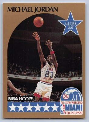 MICHAEL JORDAN 1990-91 NBA Hoops Gold 