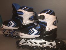 Nattork Adjustable Inline Skates for Kids with Full Light Up Wheel New