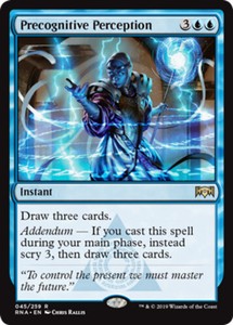 Precognitive Perception x4 - Ravnica Allegiance - NM-Mint, English - Ravnica All