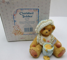 Cherished Teddies - Bear Figurine 1997 Kara  265799 WITH BOX 