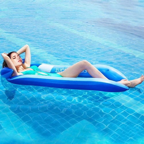 Swim NEW Spring Float SunSeat Floating Inflatable Swimming Pool Lounge Chair - Picture 3 of 12