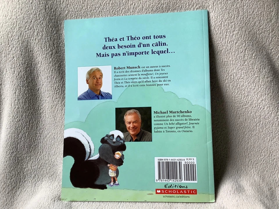 Tout Plein de Câlins by Robert Munsch & Michael Martchenko - French PB - VGood - Image 2 of 3